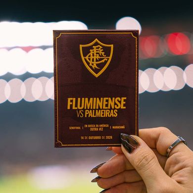 Card Libertadores Fluminense x Palmeiras (Maracanã 14/10/2026)